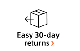 Easy 30-day returns