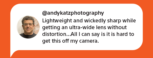 @andykatzphotography | Lightweight and wickedly sharp while getting an ultra-wide lens without distortion...All I can say is it is hard to get this off my camera.