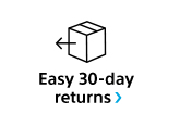 Easy 30-day returns